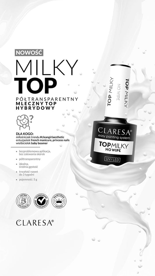 Top Milky No wipe