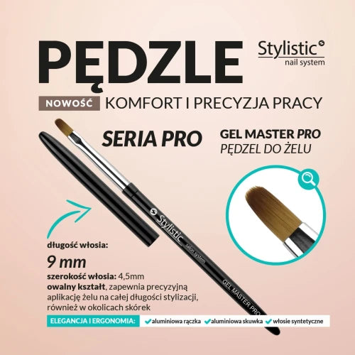 Pędzel Gel Master Pro