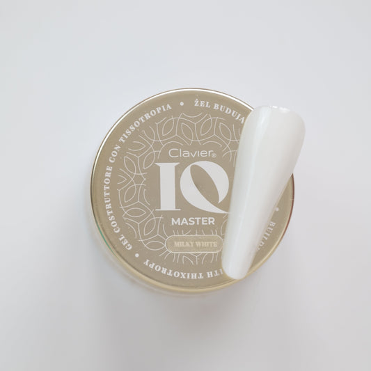 Żel budujący IQ Master z tiksotropią, milky white (Galaretka)