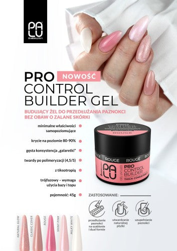 Żel budujący PRO CONTROL BUILDER GEL CLASSIC COVER (galaretka)