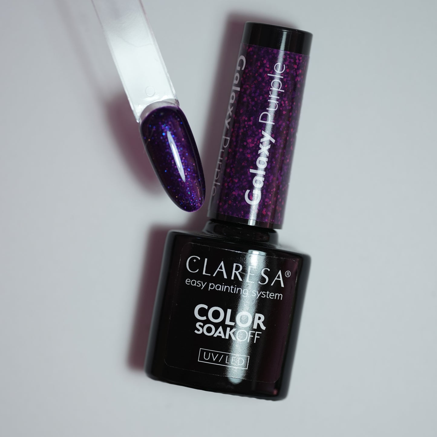 Lakier hybrydowy Galaxy Purple