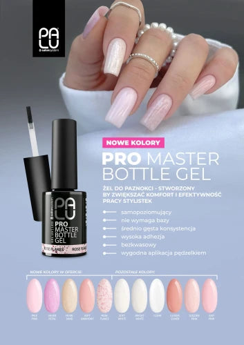 Żel w butelce PRO MASTER BOTTLE GEL - ROSE FLAKES