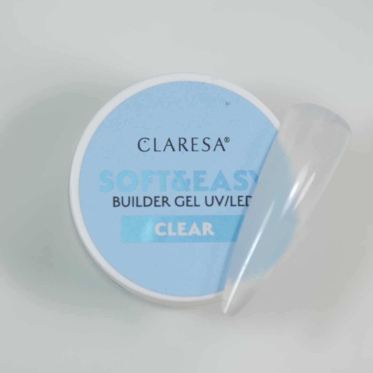 Żel budujący SOFT&EASY builder gel clear (samopoziomujący)