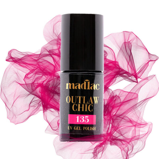 Lakier Hybrydowy UV LED Outlaw Chic 6 ml – 135