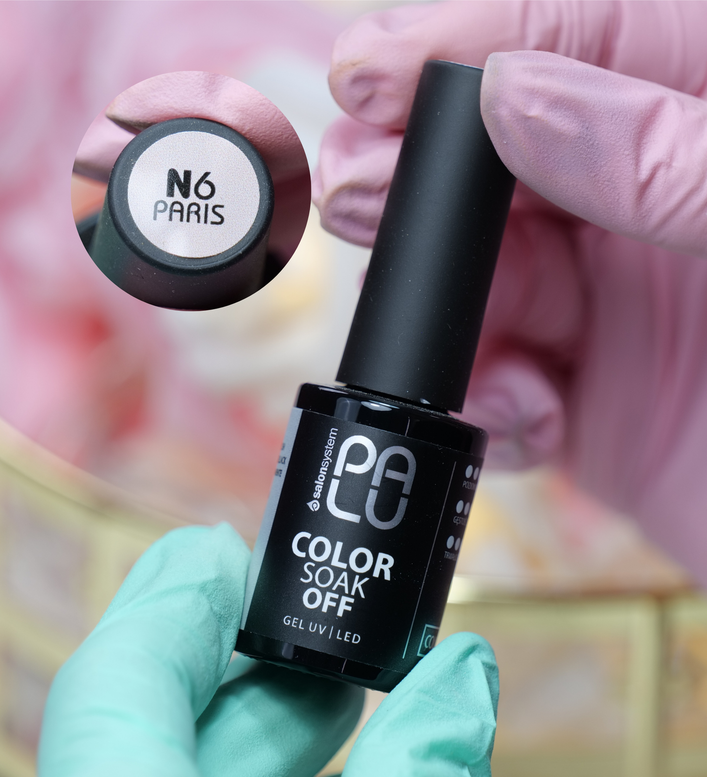 Lakier hybrydowy paris N6