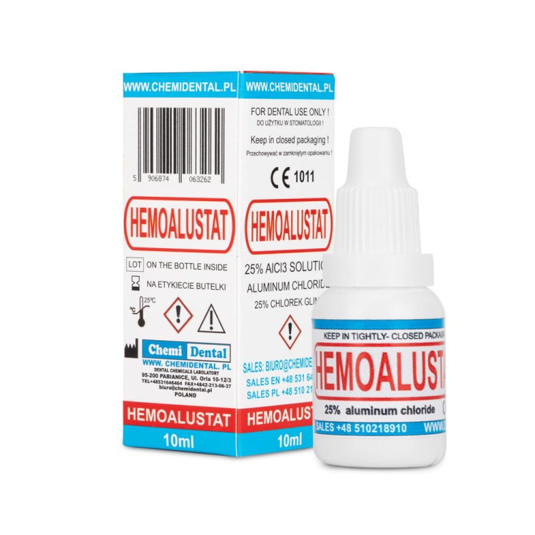 Płyn do hamowania krwawienia skórek Hemoalustat 10ml