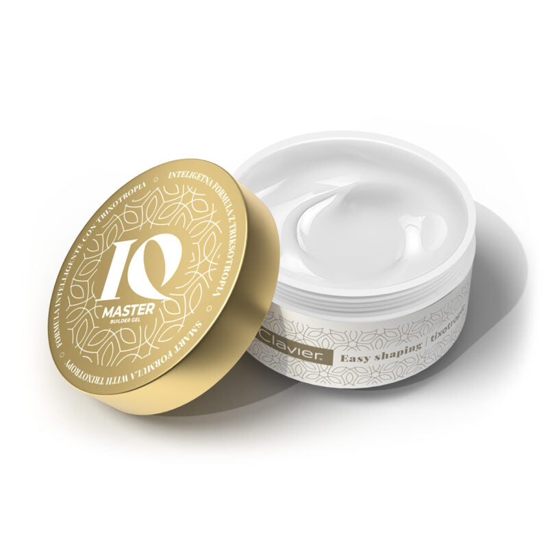 Żel budujący IQ Master z tiksotropią, milky white (Galaretka)