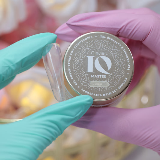 Żel budujący IQ Master z tiksotropią, clear (Galaretka)