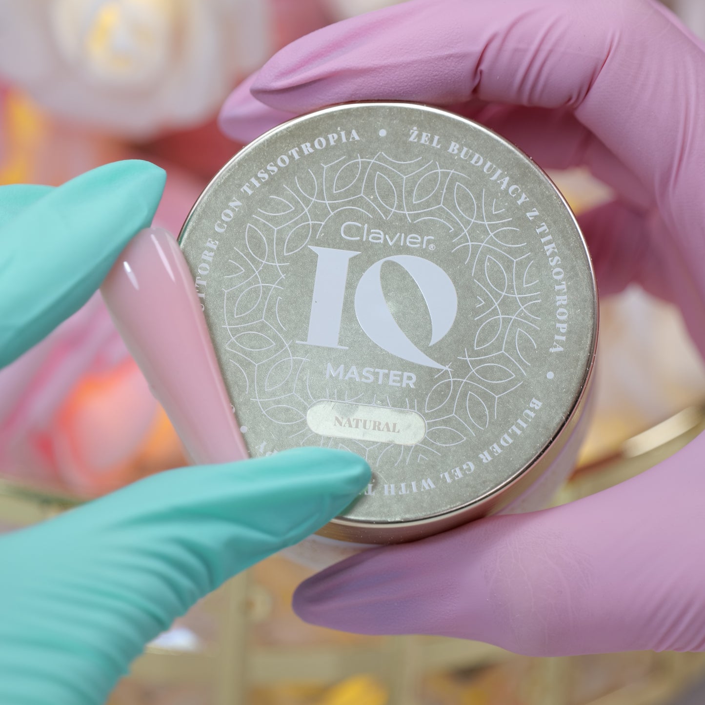 Żel budujący IQ Master z tiksotropią, Natural (Galaretka)