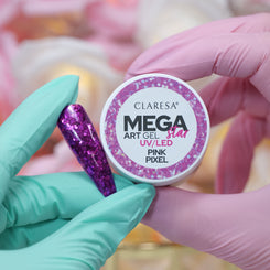 Żel do zdobień MEGASTAR PINK PIXEL