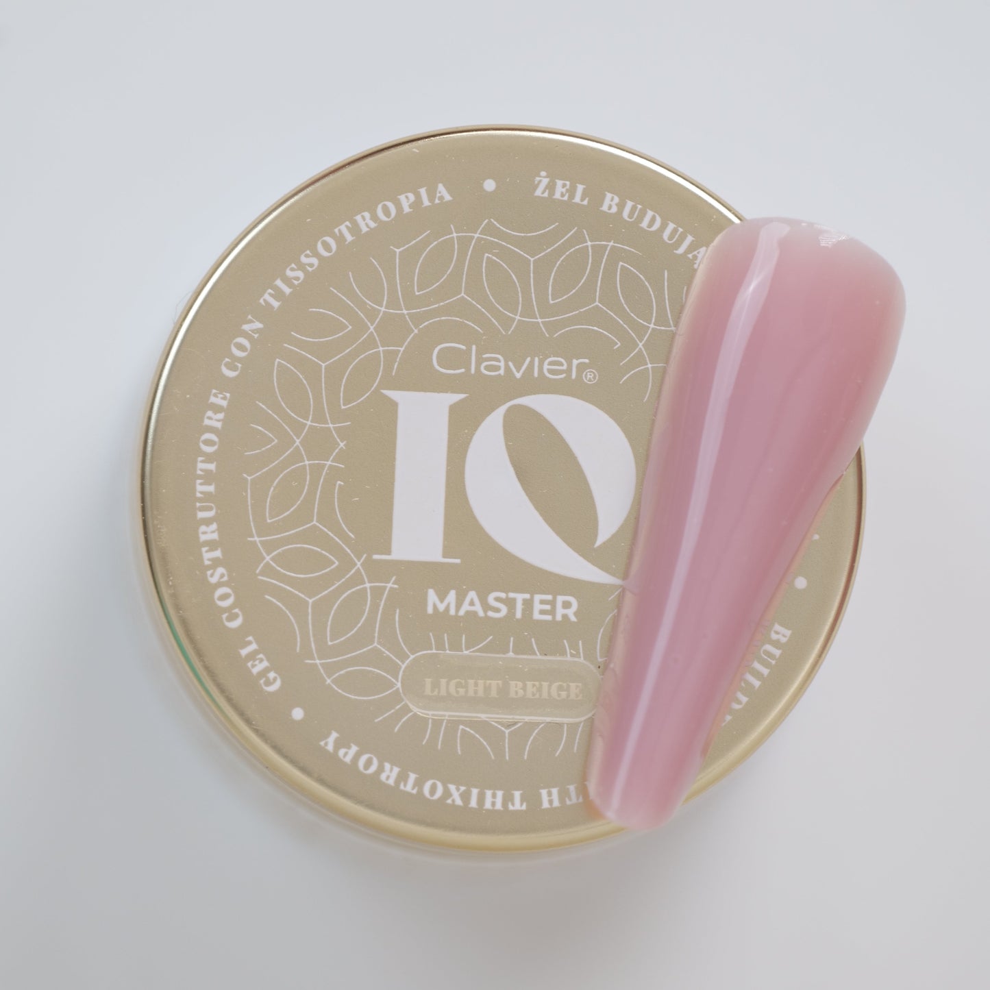 Żel budujący IQ Master z tiksotropią, Light Beige (Galaretka)