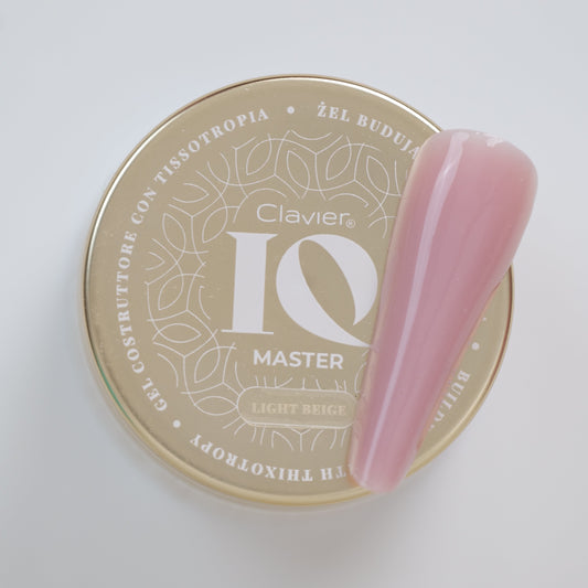 Żel budujący IQ Master z tiksotropią, Light Beige (Galaretka)
