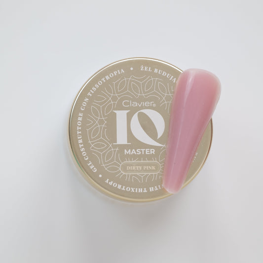 Żel budujący IQ Master z tiksotropią, Dirty Pink (Galaretka)