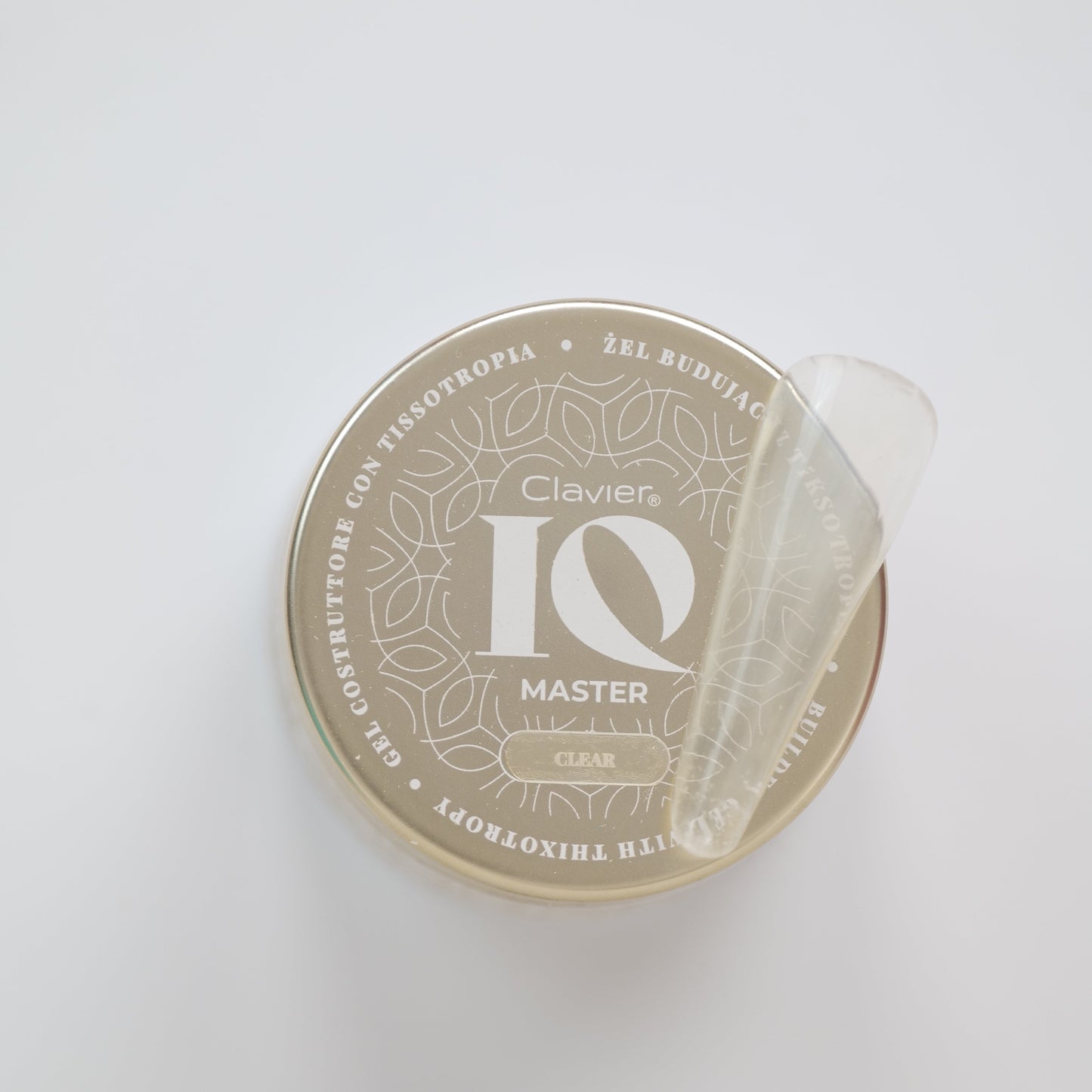 Żel budujący IQ Master z tiksotropią, clear (Galaretka)