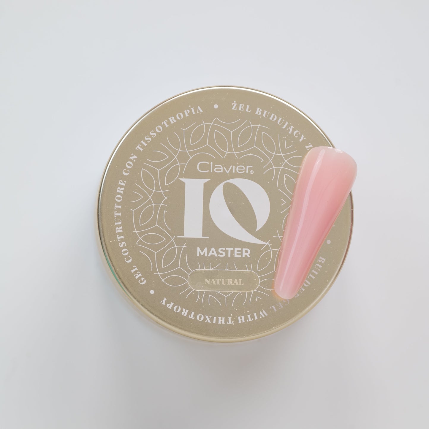 Żel budujący IQ Master z tiksotropią, Natural (Galaretka)