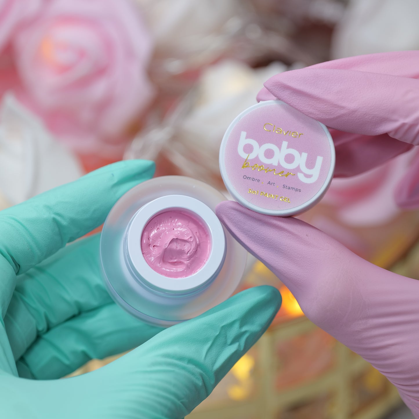 Baby Boomer Nailsology, P01 „Roselle”, 3g. (paint)