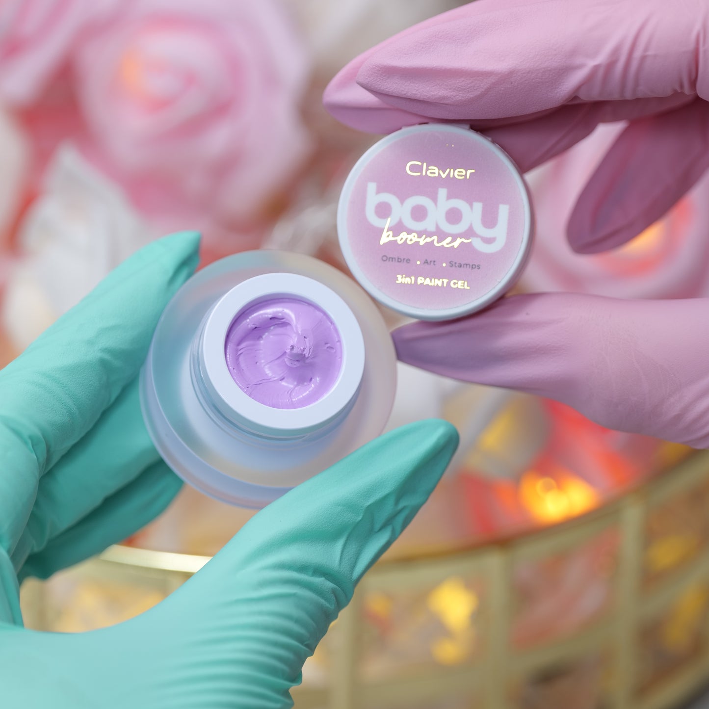 Baby Boomer Nailsology, P07 „Florelle”, 3g. (paint)