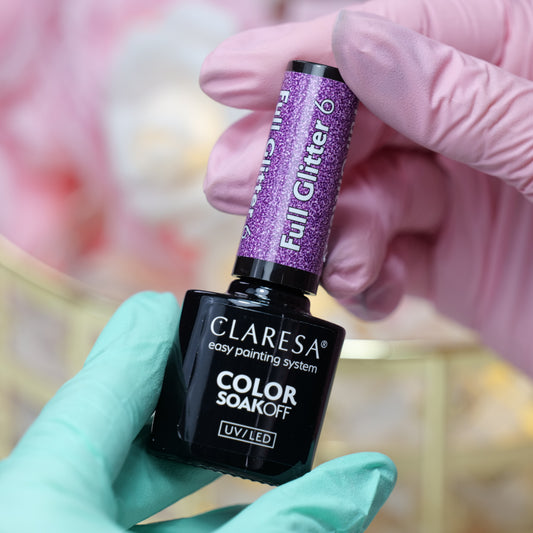 Lakier hybrydowy FULL GLITTER 6