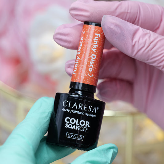 Lakier hybrydowy Funky disco 2 Orange pop