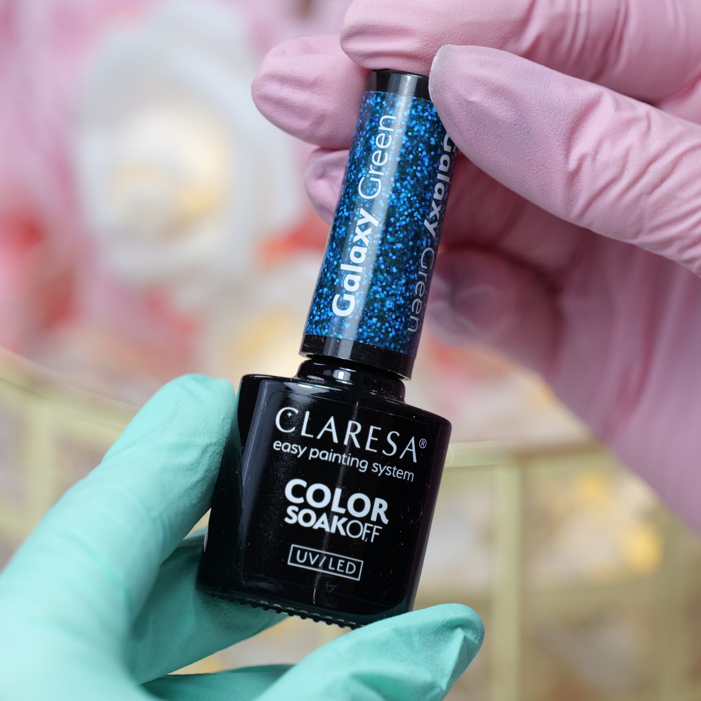 Lakier hybrydowy Galaxy Green