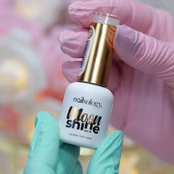 Top brokatowy do paznokci hybrydowych Nailsology Moon Shine