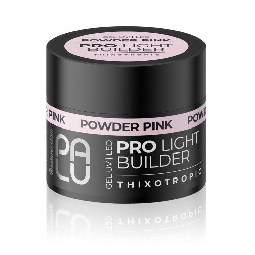 Żel budujący PRO LIGHT BUILDER POWDER PINK (samopoziomujący)