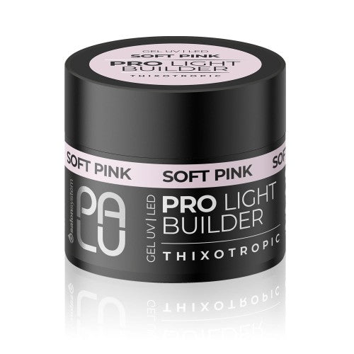 Żel budujący PRO LIGHT BUILDER SOFT PINK (samopoziomujący)