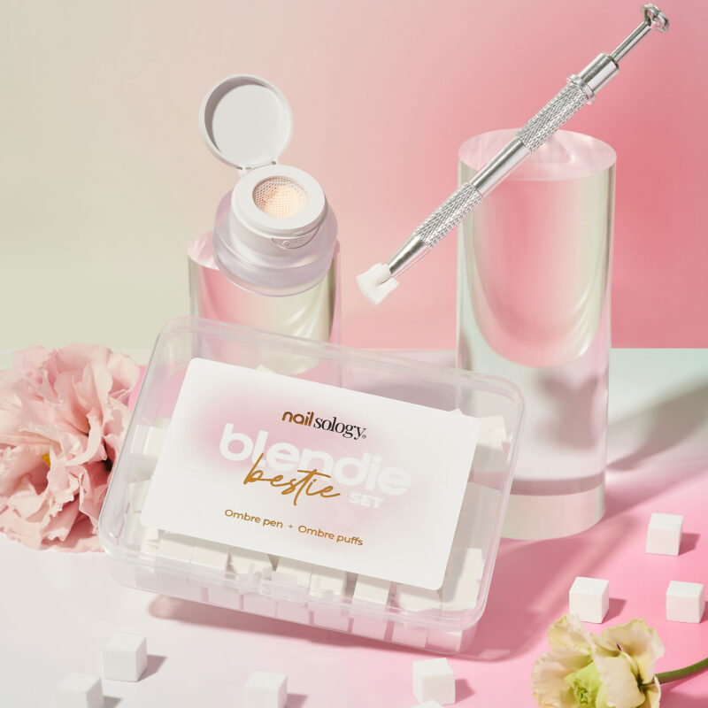 Zestaw do Ombre, Nailsology Blendie Bestie Set, 100szt.