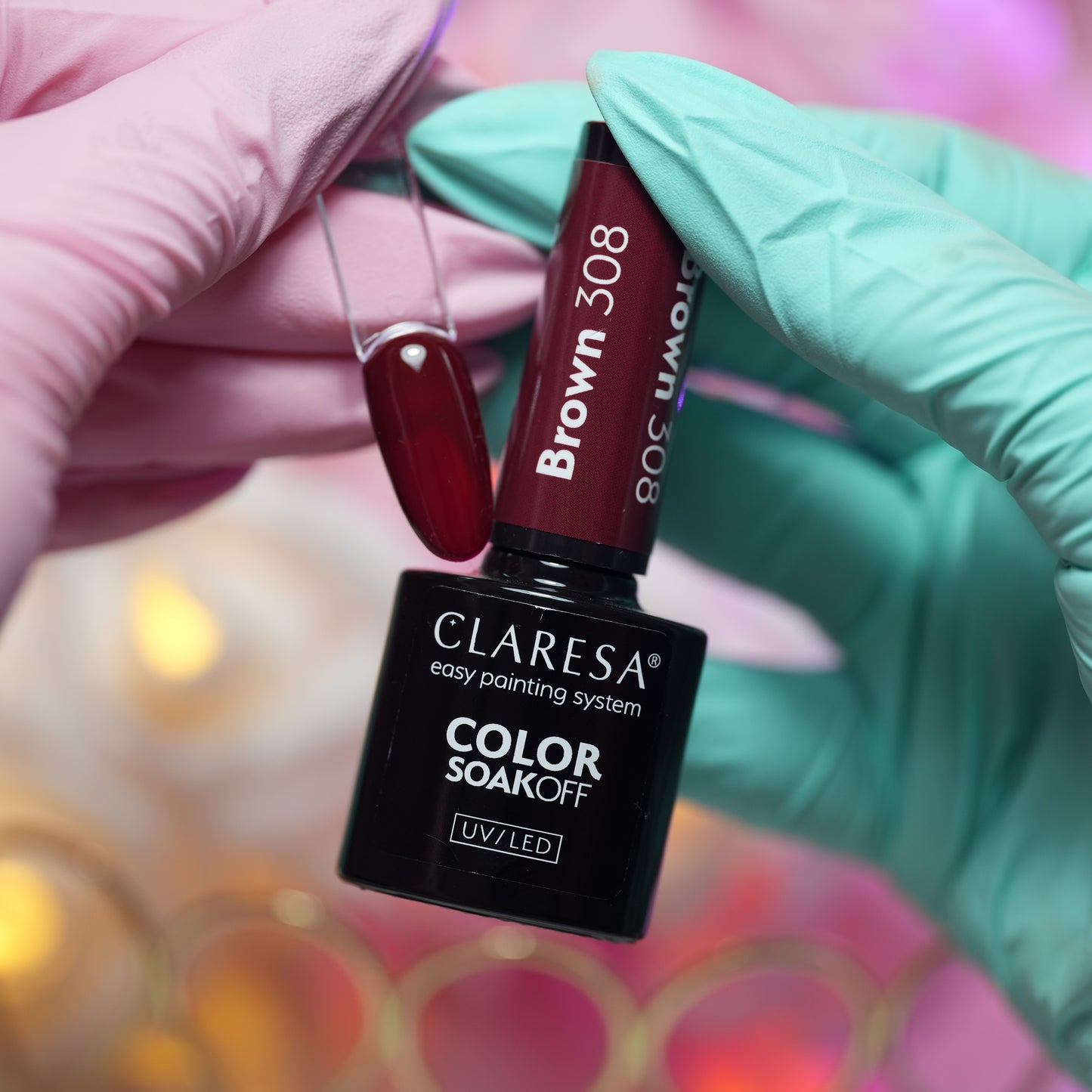 Lakier hybrydowy BROWN 308