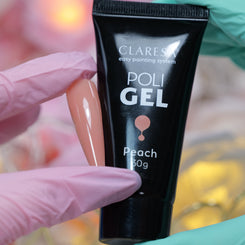 Poli Gel żel budujący peach (akrylożel)