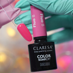 Lakier hybrydowy FLUO 8