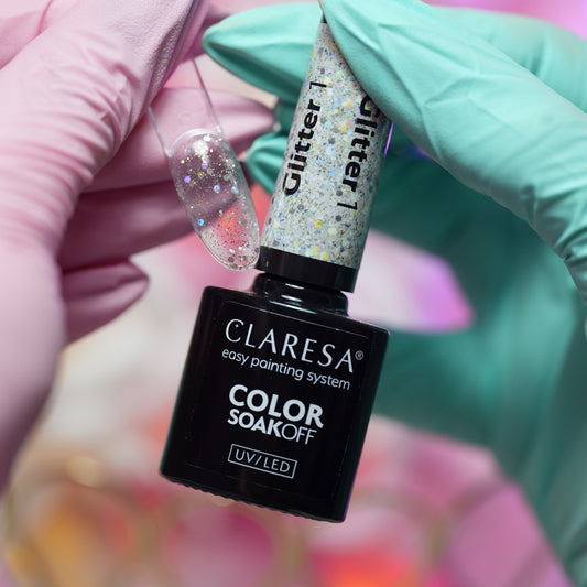 Lakier hybrydowy GLITTER 1