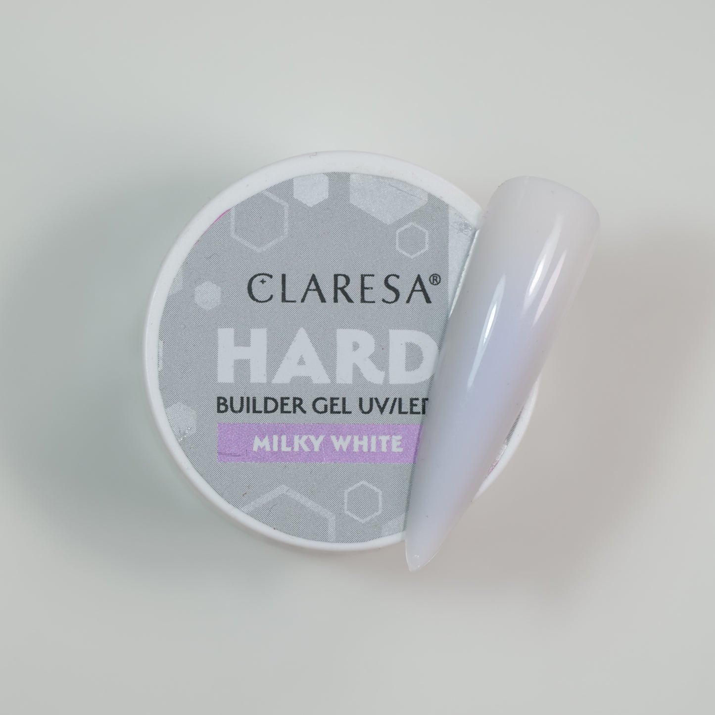 ŻEL BUDUJĄCY HARD&EASY BUILDER GEL MILKY WHITE (samopoziomujący)