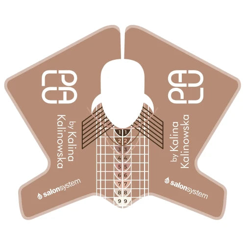 Szablony do przedłużania paznokci by Kalina Kalinowska