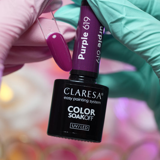 Lakier hybrydowy PURPLE 619