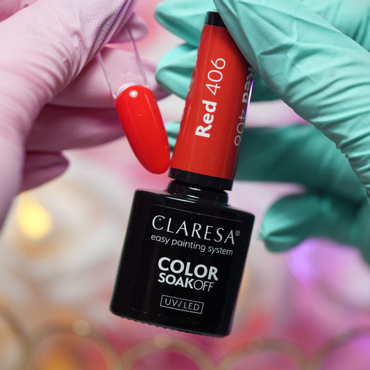 Lakier hybrydowy RED 406