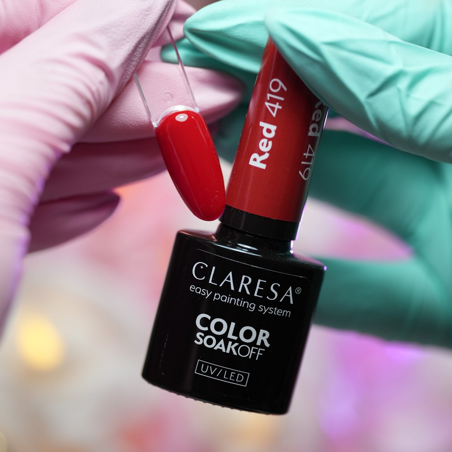 Lakier hybrydowy RED 419