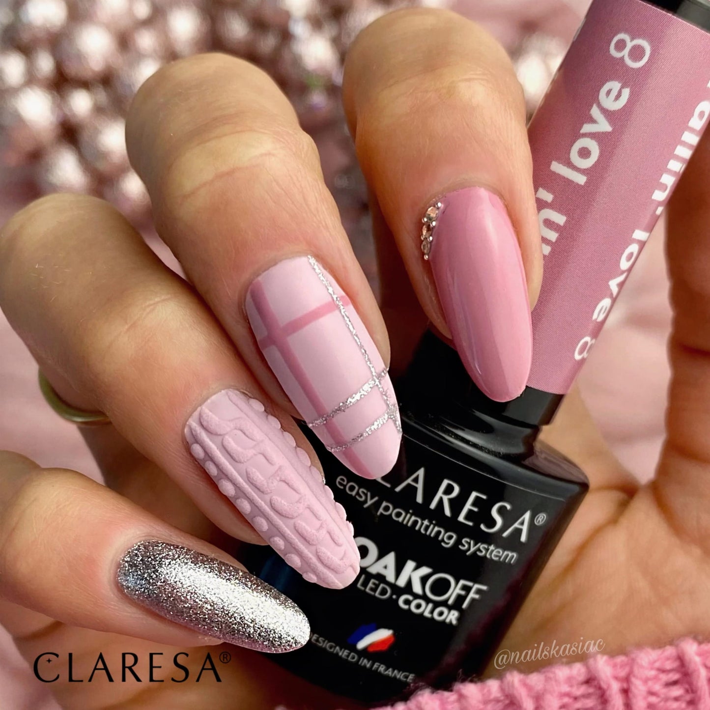 Lakier hybrydowy FALLIN' LOVE 8