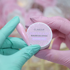 Żel budujący SOFT&EASY builder gel Blinking pink (samopoziomujący)