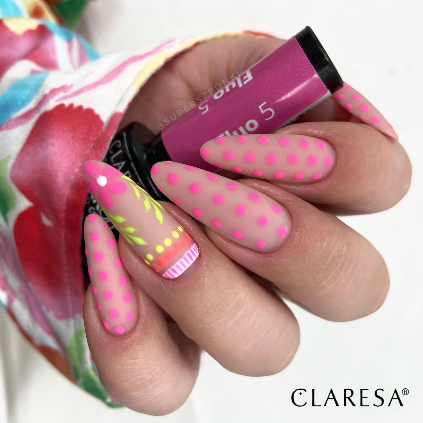 Lakier hybrydowy FLUO 6